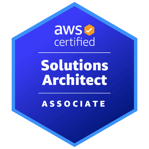 Certified AWS Solutions Architect Badge